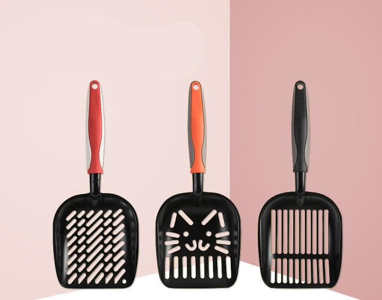 Extra Large Black Coated Aluminum Alloy Cat Litter Shovel